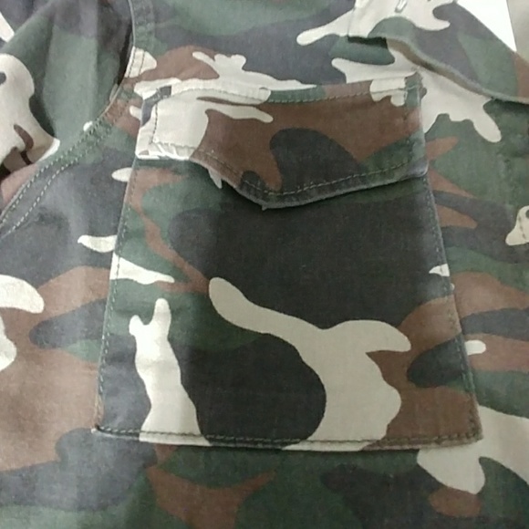 💥 NWT Sanctuary jean CAMO jacket - Picture 3 of 4